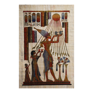 1970s Timeless Devotion on Papyrus