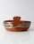 Mid 20th Century Mexican Pottery Hand-Painted Terracotta Handled Serving Dish For Sale - Image 11 of 14