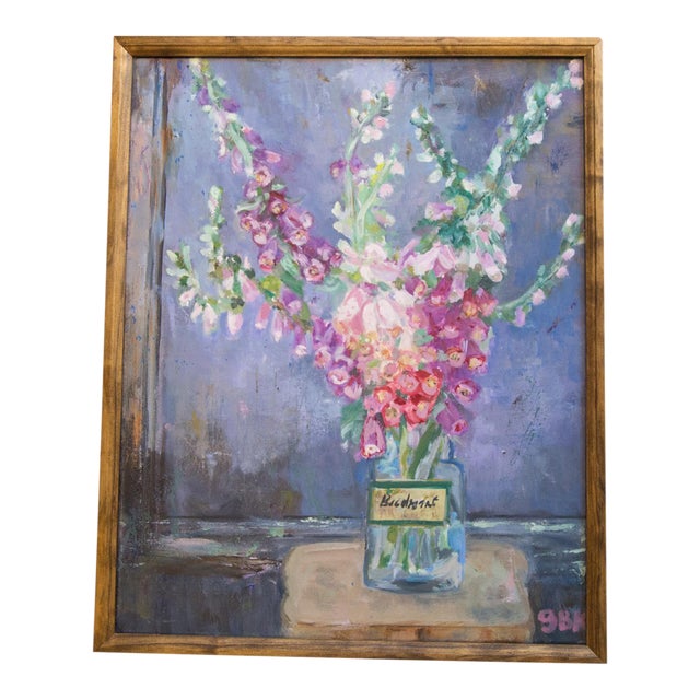 Grace B. Keogh Painting "Foxgloves" For Sale
