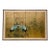 Early 20th Century Japanese Four-Fold Byobu Screen With Cranes and Young Bamboo For Sale