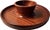 14.5" hand-turned studio craft wooden chip dip bowl/platter inscribed with the maker's signature "Tom Robertson" dated...