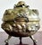 Late 20th Century Vintage Regency Ornate Hammered Silver Fruit Tureen For Sale - Image 5 of 9