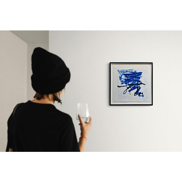 Emil schumacher hagen 1912 - 1999 san josé/ibiza genesis, sheet 3 terragraphy on heavy laid paper size: 40.5 x 40 cm...