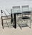 1980s 1980s René Herbst “Sandows” Dining Set for Alivar Museum Collection | Table + 6 Chairs For Sale - Image 5 of 6