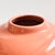 1980s Postmodern Embossed Pink Ceramic Vase For Sale - Image 5 of 8
