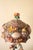 Vintage Italian Capodimonte Porcelain Lamp With Pierced Shade For Sale - Image 9 of 11