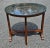 Mid 20th Century Chinese Carved Hardwood and Glass Tilt-Top Tea Table or Side Table For Sale - Image 5 of 8