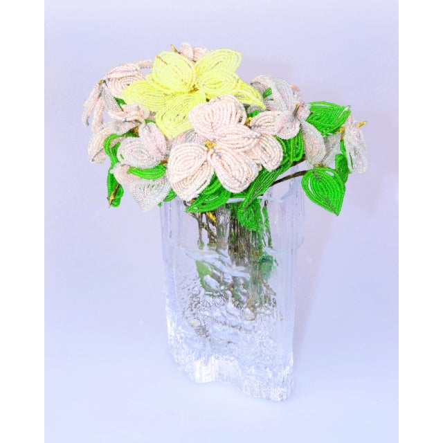 French Beaded Flower Bouquet For Sale In Miami - Image 6 of 9