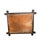 Wood Victorian Walnut Hand Carved Folk Art Oak Leaf Wood Frame For Sale - Image 7 of 10