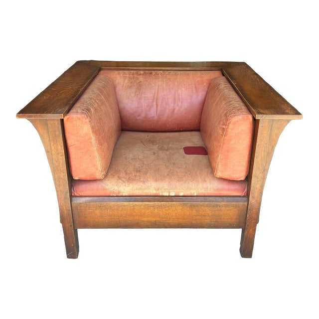 Stickley Mission Prairie Armchair For Sale
