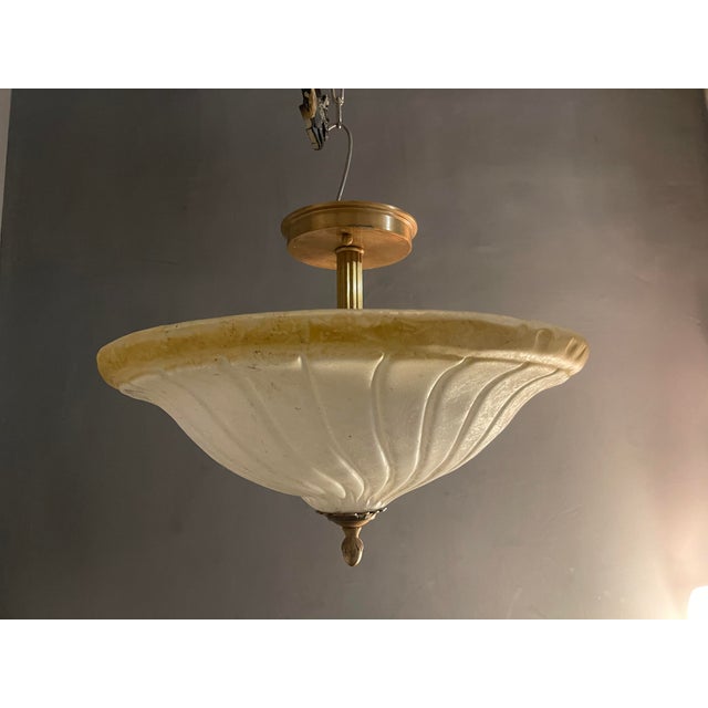 Murano Glass Light Pendants, 1980s, Set of 2 For Sale - Image 4 of 17