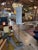 Metal 1950s Angelo Lelii Opaline Glass Floor Lamp For Sale - Image 7 of 13