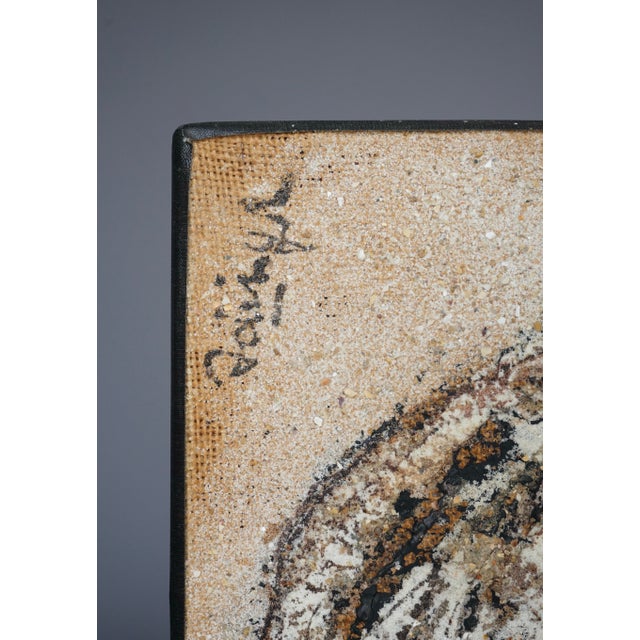 Georges Ebrin Adingra, Composition, 1975, Mixed Media For Sale - Image 7 of 9