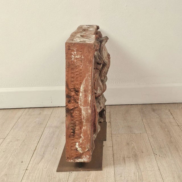 Ceramic Set of Three Terracotta Tiles, u.s.a. Circa 1920 For Sale - Image 7 of 8