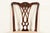 Baker Furniture Style Georgian Carved Mahogany Dining Chairs, Set of Four For Sale In South Bend - Image 6 of 12