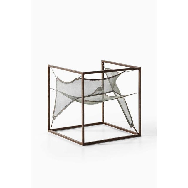 Wind Easy Chair by Sigurdur Gustafsson for Källemo, 2003 For Sale - Image 14 of 15