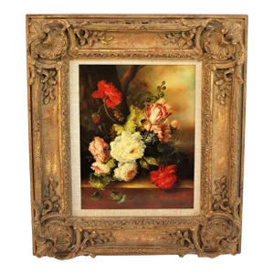 Original Contemporary Oil Painting of Floral Bouquet