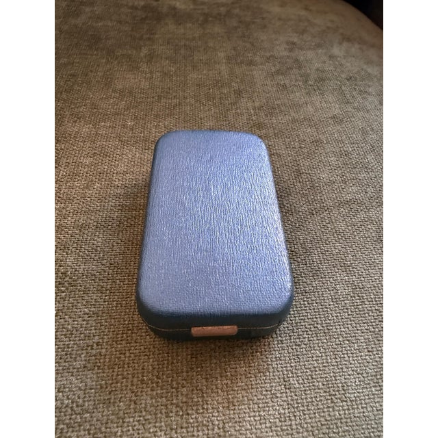 Art Deco Rare Vintage Dunhill Gold Plated Cognac Marble Lacquer Lighter Original Sky Case For Sale - Image 3 of 12