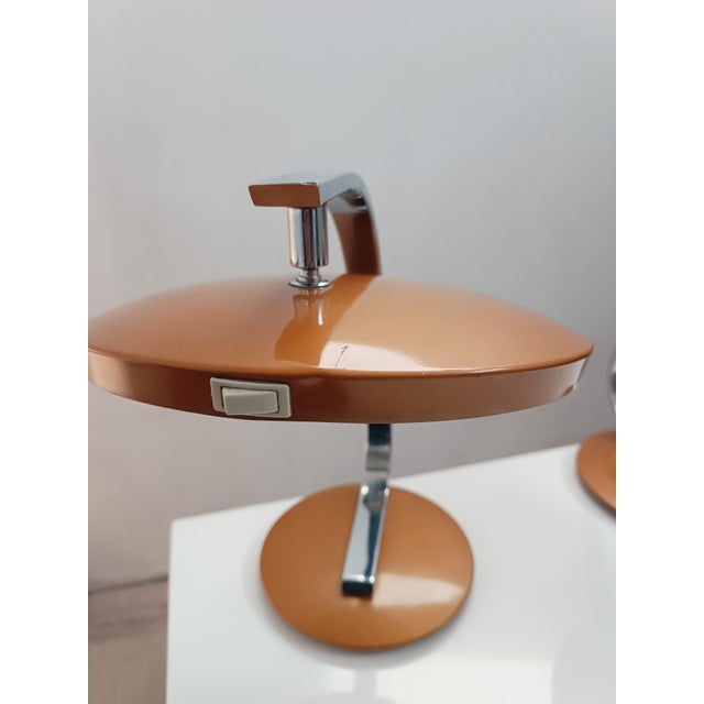 520C Lamps by LP Oliva for Fase, 1970s, Set of 2 For Sale - Image 9 of 17