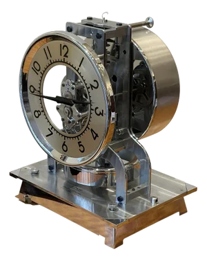 Table Clock by Jaeger-Lecoultre for Atmos, Switzerland, 1940s