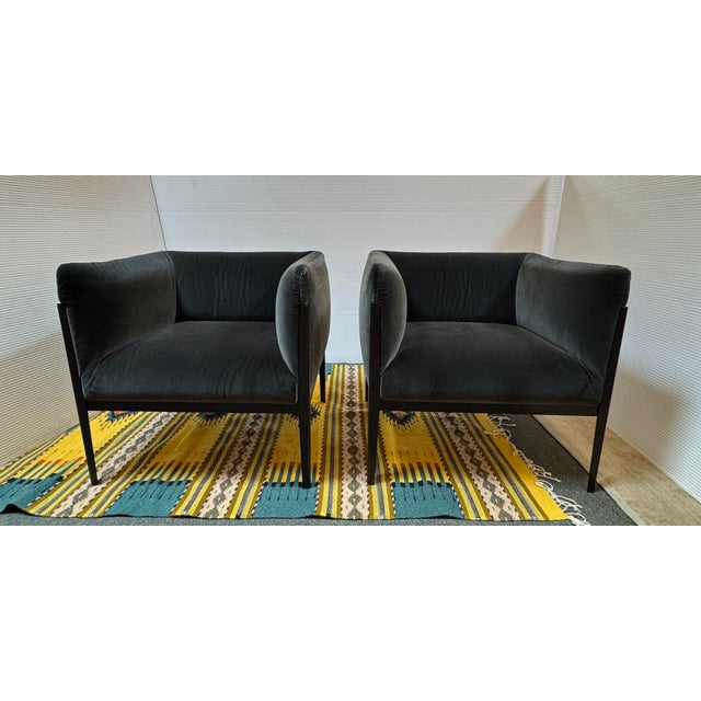 Cassina Ronan & Erwan Bouroullec Cassina Cotone Lounge Chairs, Pair For Sale - Image 4 of 16