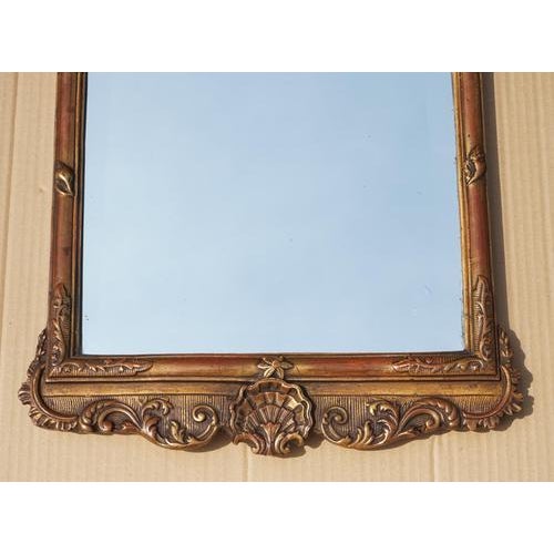 George III Chippendale Style Wall Mirror For Sale - Image 3 of 7