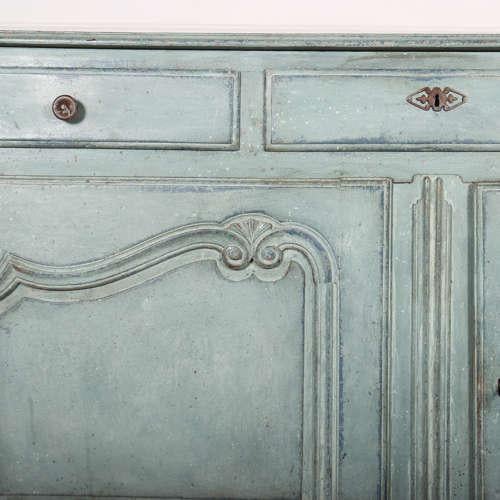 19th Century French Painted Buffet For Sale - Image 5 of 12
