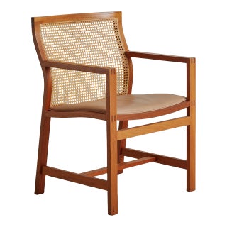 Cane Dining Chair by Rud Thygesen and Johnny Sorensen for Botium 1980s - 6 Available For Sale