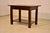 American Circa 1910 American Walnut Work Table For Sale - Image 3 of 11