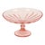 1930s Art Deco Pink Tall Fruit Bowl in Glass, 1930s For Sale - Image 5 of 18