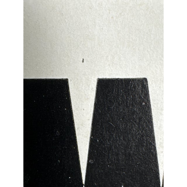 Paper Bauhaus Workshop Works Original Exhibition Poster, 1979 For Sale - Image 7 of 9
