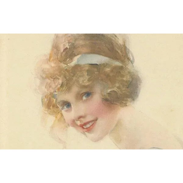 1920s W. E. Webster, Gladys, 1922, Lithograph on Paper For Sale - Image 5 of 10