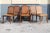 Mid-Century Modern Mid-Century Modern Carved Walnut/ Caned Dining Chairs - Set of 6 For Sale - Image 3 of 11