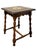 1970s Vintage Tile Top Side Table With Turned Legs and Wood Frame For Sale - Image 5 of 11