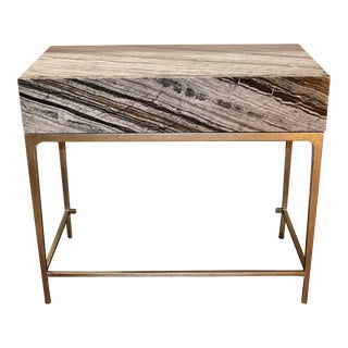 Marble Topped Side Table by Walter E Smithe For Sale