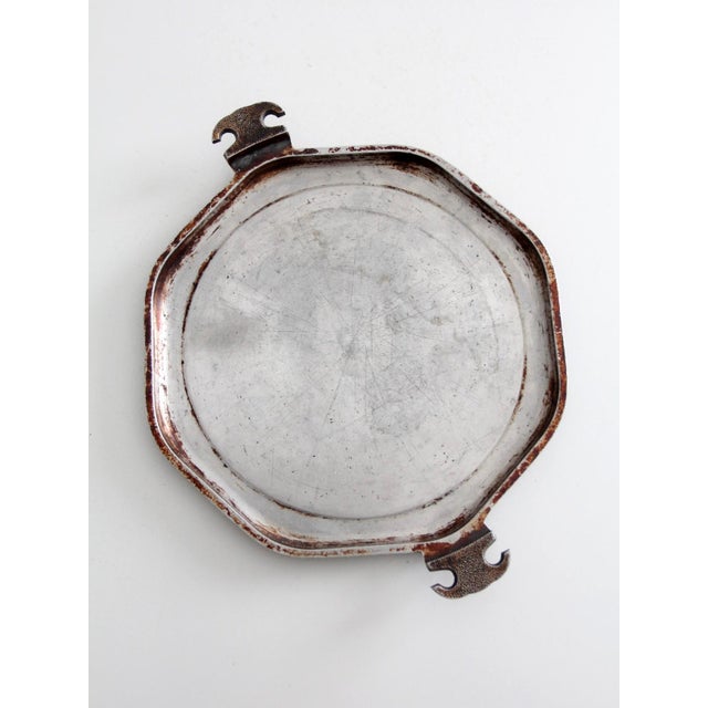 Vintage Guardian Service Aluminum Serving Tray For Sale - Image 10 of 11