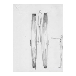 1950s Paul McCarron Modern Drawing For Sale