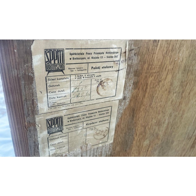 Mid-20th Century Display Case with Sliding Glass Panes, 1962 For Sale - Image 11 of 14