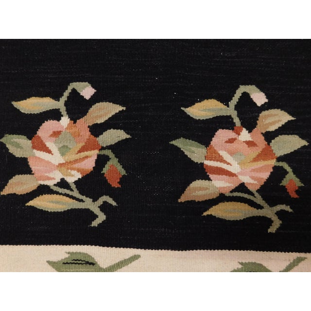 2000 - 2009 Hand Woven Turkish Kilim. 3'1"x 5'1" For Sale - Image 5 of 11