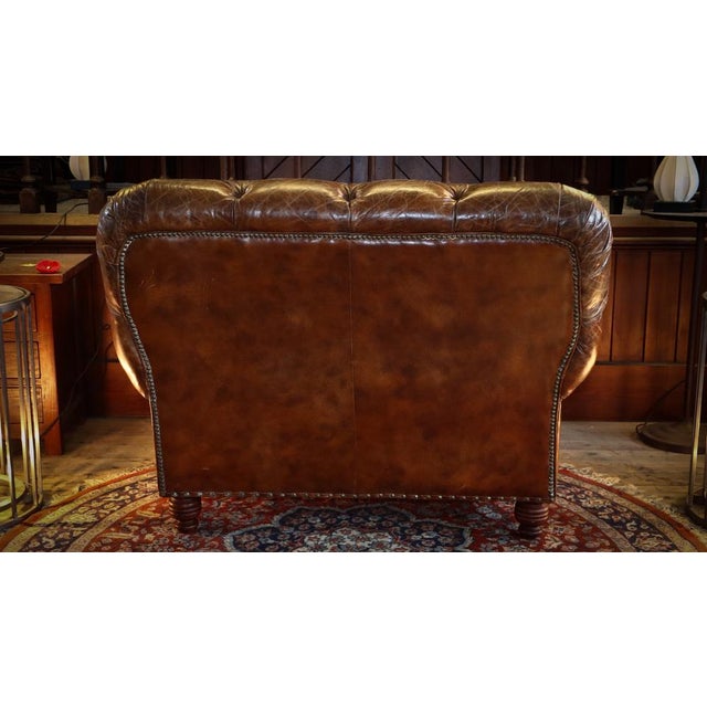 Halo Heritage Lounge Chair in Leather from Timothy Oulton, 2010s For Sale - Image 10 of 18