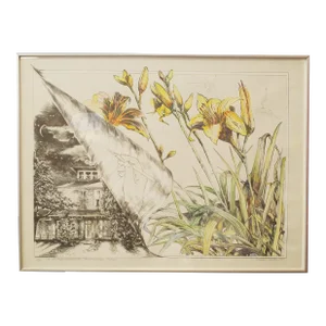 The Mystery Explained (Hemerocallis Fulva) by Ellen Lanyon, 1981