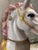 Marie Antoinette-Inspired Carousel Horse With Pole Stand For Sale - Image 9 of 14