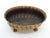 Mid-Century Modern Italian 1960's Egidio Casagrande Hammered Brass Footed Bowl Pot For Sale - Image 3 of 6