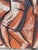 Terra Cotta Four-Sided Figural Terracotta Sculpture For Sale - Image 8 of 9