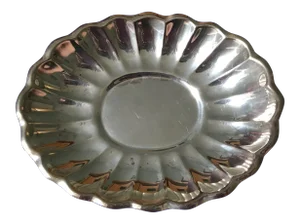 Reed & Barton Silverplate Oval Scalloped Platter
