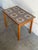 1960s Vintage Danish Modern Teak Tile Top Side Table Mid Century Scandinavian End Accent Table For Sale - Image 5 of 9