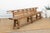 Rare 18th Century Oxidized Elm Theater Bench For Sale - Image 14 of 17