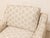 Champagne Vintage Champagne Jacquard Lounge Chair For Sale - Image 8 of 8