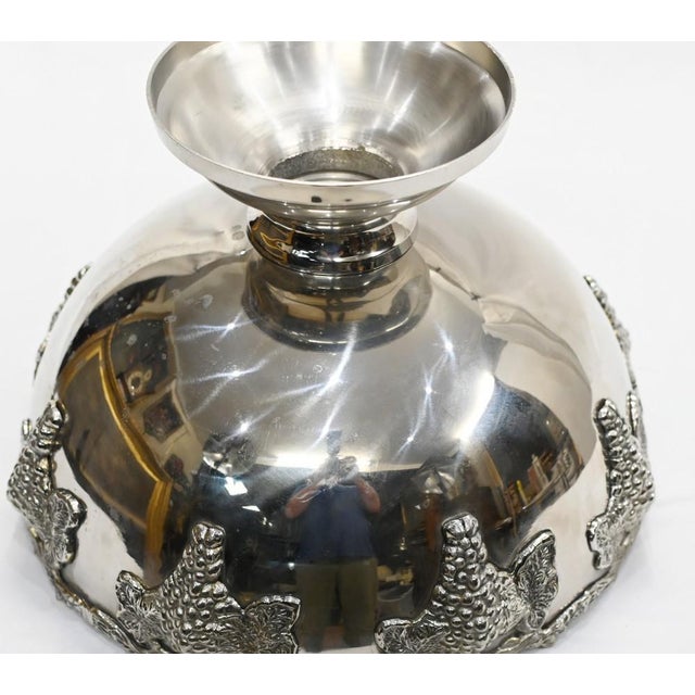 Silver Plated Wine Cooler For Sale - Image 6 of 7