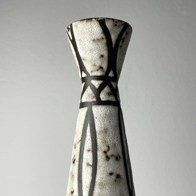 Mid-Century Modern Mid-Century Ceramic Vase from Bay Keramik, West Germany, 1960s For Sale - Image 3 of 13